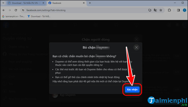 How to unblock Facebook, remove Facebook block on phone and computer Picture 14