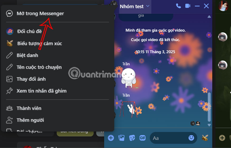 How to unblock Messenger on phone, computer Picture 12