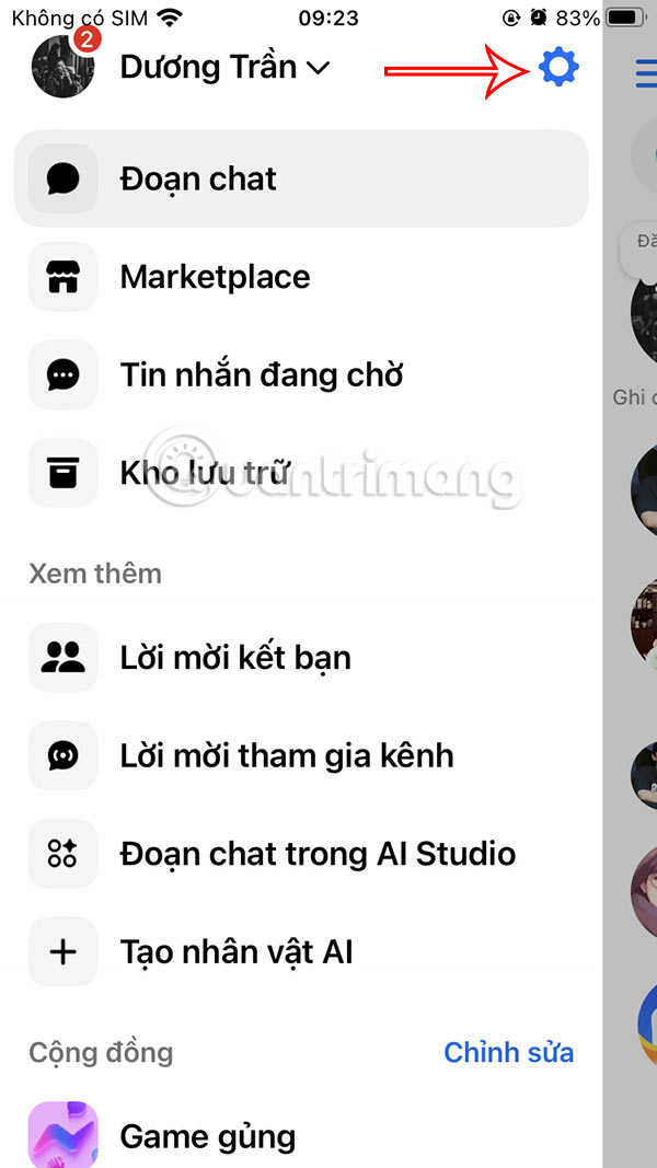 How to unblock Messenger on phone, computer Picture 2