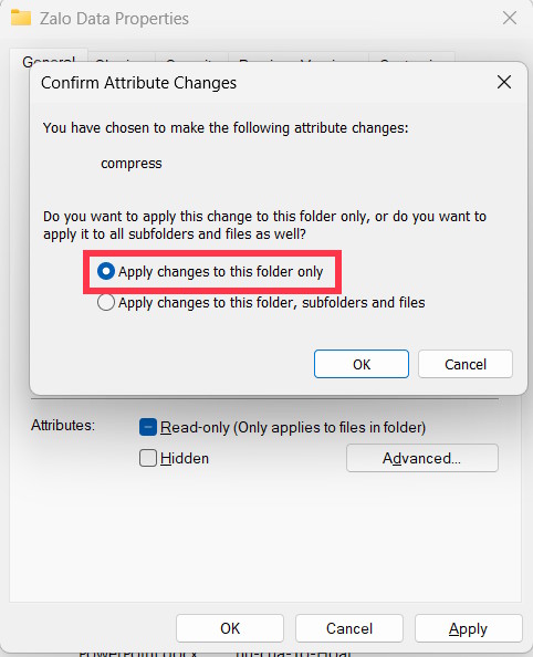 How to enable file compression to free up space in Windows 11 Picture 4