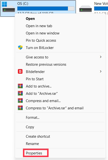 How to enable file compression to free up space in Windows 11 Picture 6