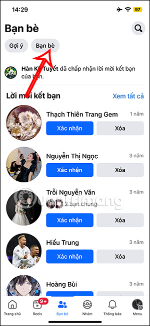 Picture 3 of How to unfriend multiple people on Facebook