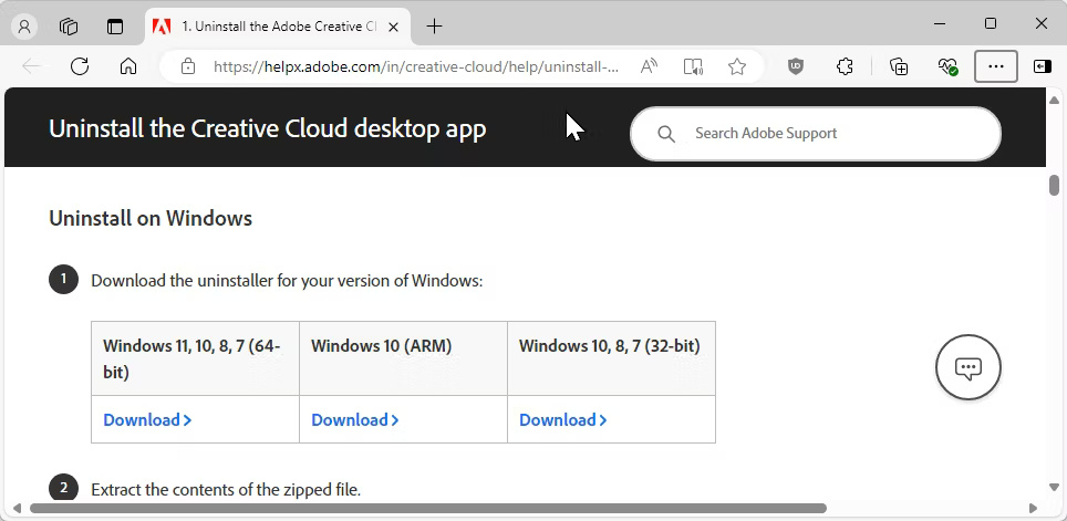 How to Uninstall Adobe Creative Cloud on Windows Properly Picture 3