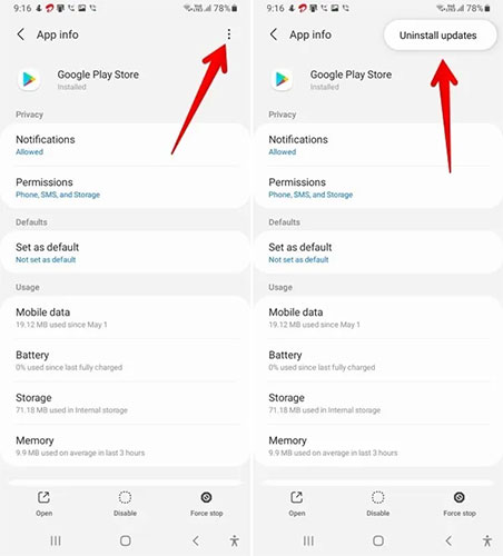 How to Uninstall and Reinstall Google Play Store on Android Picture 4