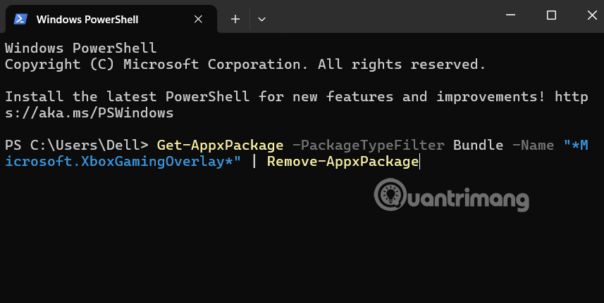 How to remove Xbox Game Bar Windows 11 app Picture 2
