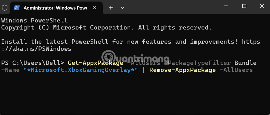 How to remove Xbox Game Bar Windows 11 app Picture 4