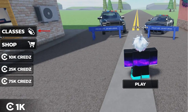 How to unlock character classes in Roblox Runaways Picture 2