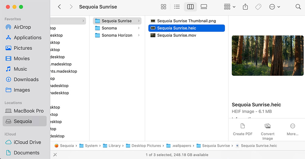 How to unlock Sequoia Sunrise macOS 15 wallpaper Picture 3