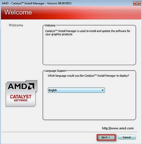 How to update ATI Card, Update the latest ATI Driver Picture 4