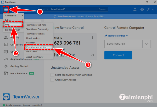 Picture 2 of How to update TeamViewer, Update TeamViewer to the latest version