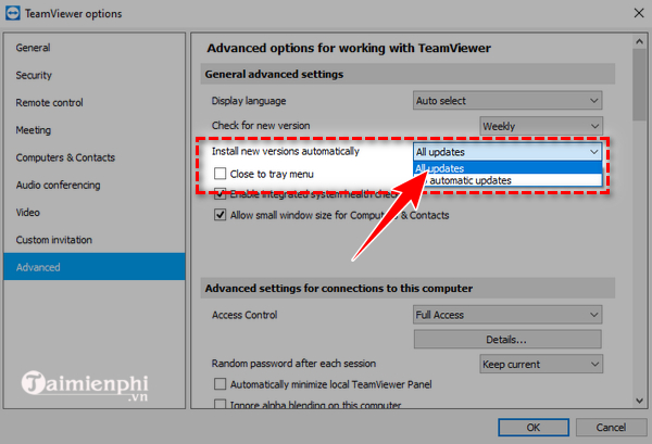 Picture 5 of How to update TeamViewer, Update TeamViewer to the latest version