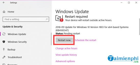Picture 5 of How to update Windows 10 to October 2018 Version 1809