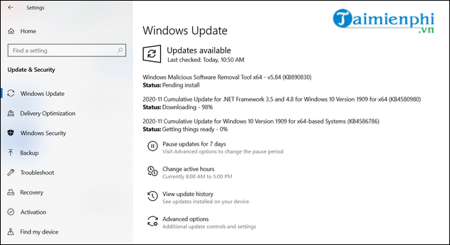 How to update Windows 10, Update Win 10 latest version 2024 Picture 4