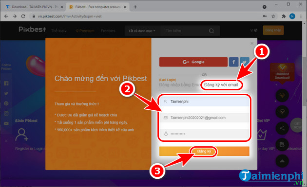 Picture 3 of How to upgrade your Pikbest Premium account for free