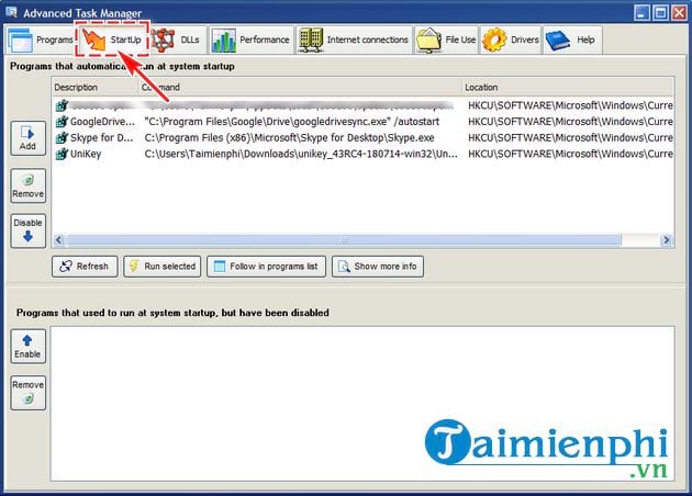 Picture 3 of How to use Advanced Task Manager to manage programs running on your computer.