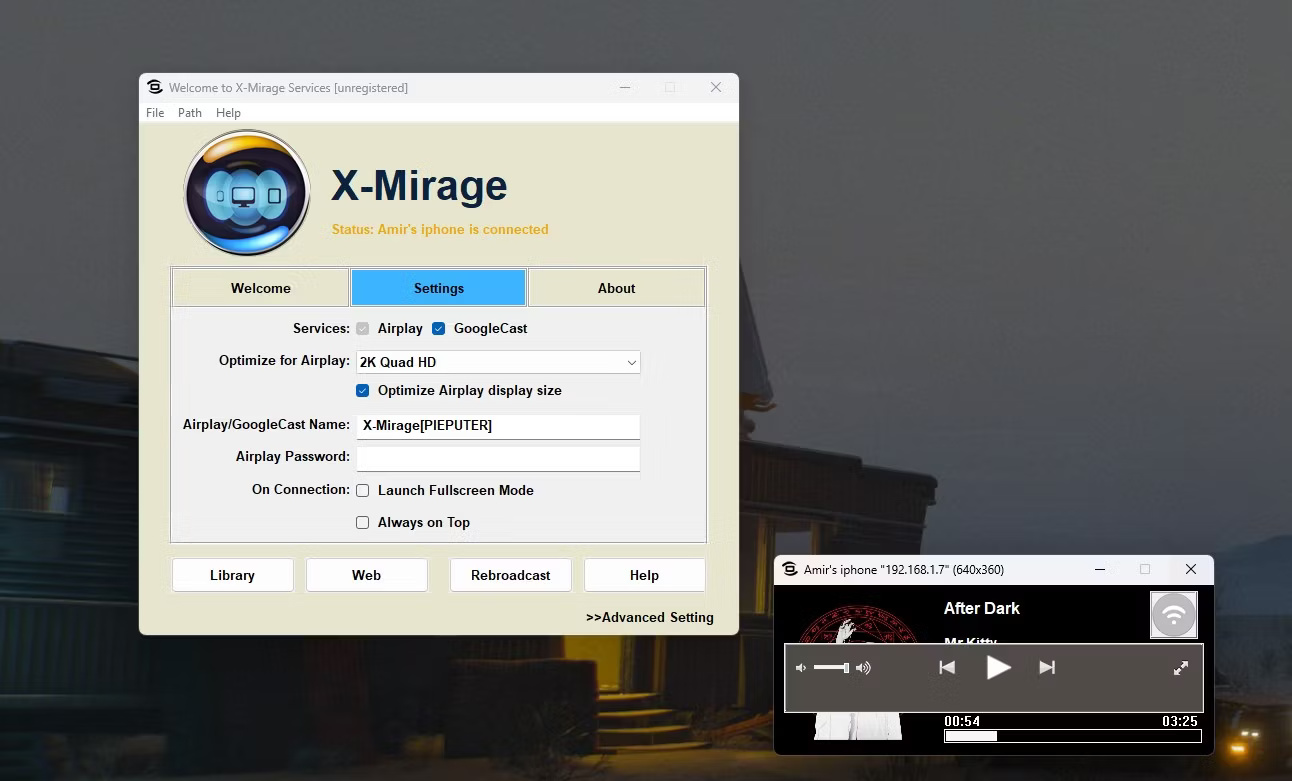 How to use AirPlay on Windows Picture 7