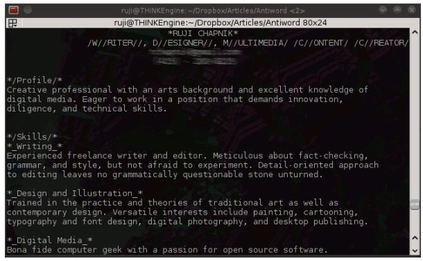 How to use Antiword on Linux Picture 4