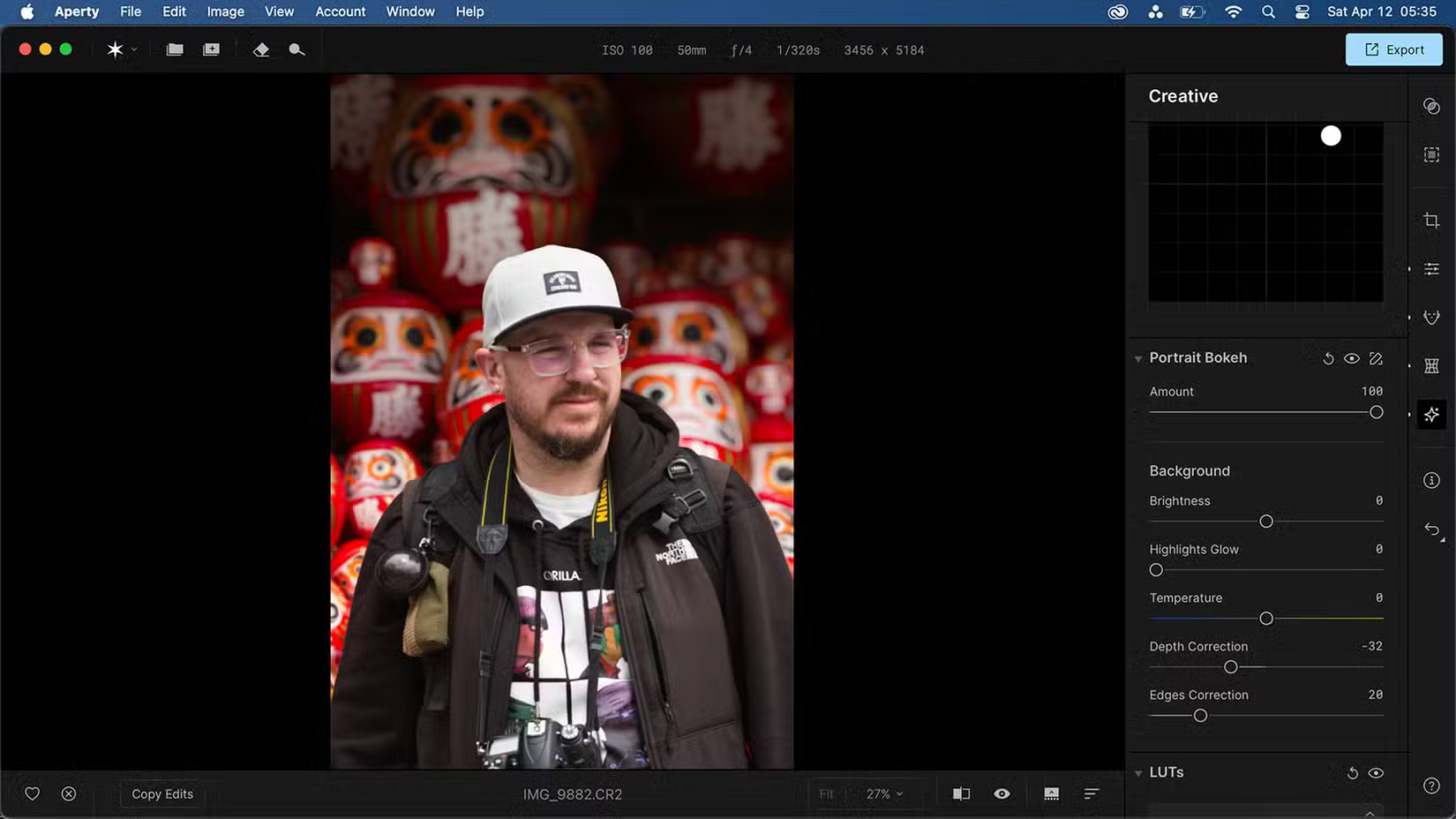 How to use Aperty to edit portrait photos Picture 6