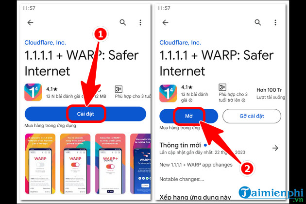 How to use app 1.1.1.1 to watch movies and play games when the cable breaks Picture 1