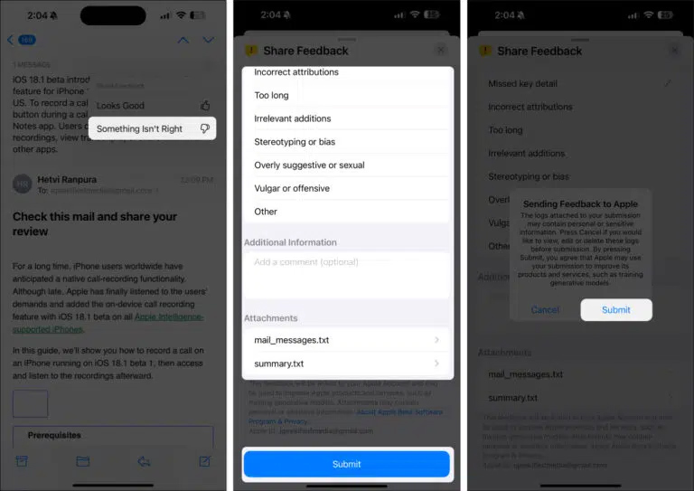 How to use Apple Intelligence in iPhone Mail Picture 3
