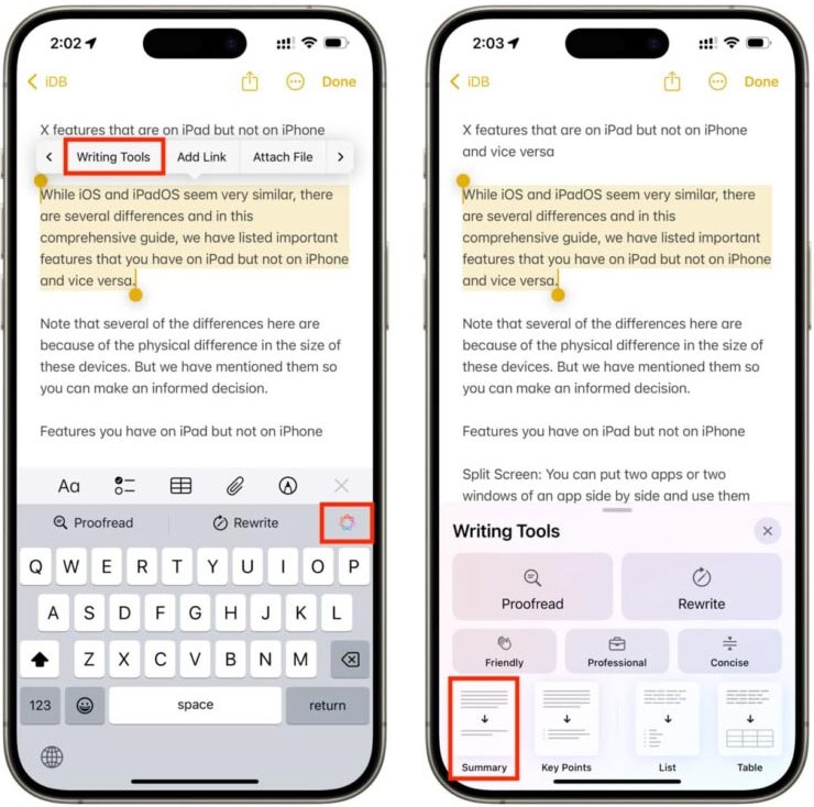 How to use Apple Intelligence to summarize emails, web pages, and text Picture 2