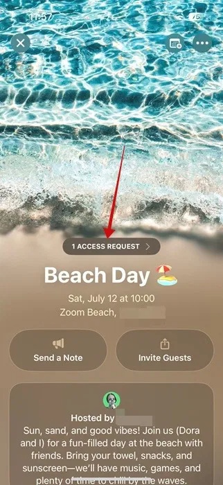 How to use Apple Invites to create events Picture 12