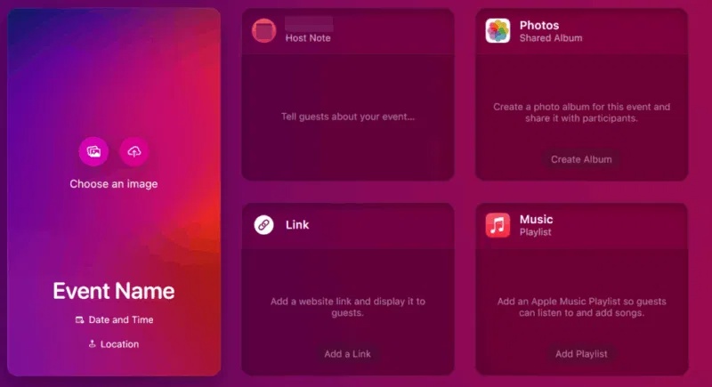 How to use Apple Invites to create events Picture 23