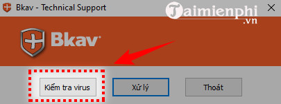 Picture 3 of How to use Bkav Tool to check for viruses.
