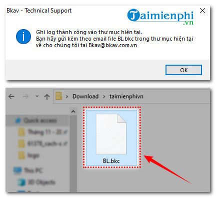 Picture 5 of How to use Bkav Tool to check for viruses.