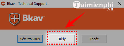 Picture 6 of How to use Bkav Tool to check for viruses.