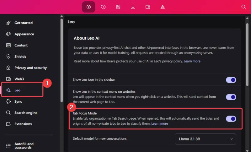 How to use the new Brave Tab Focus Mode to organize your browser Picture 1