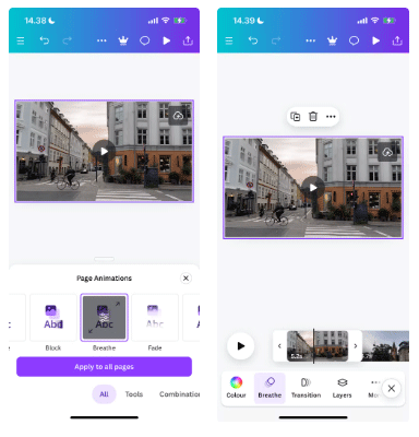 How to use Canva Mobile to edit videos on your smartphone Picture 4