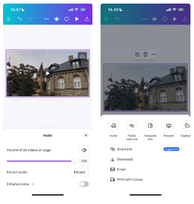 How to use Canva Mobile to edit videos on your smartphone Picture 5