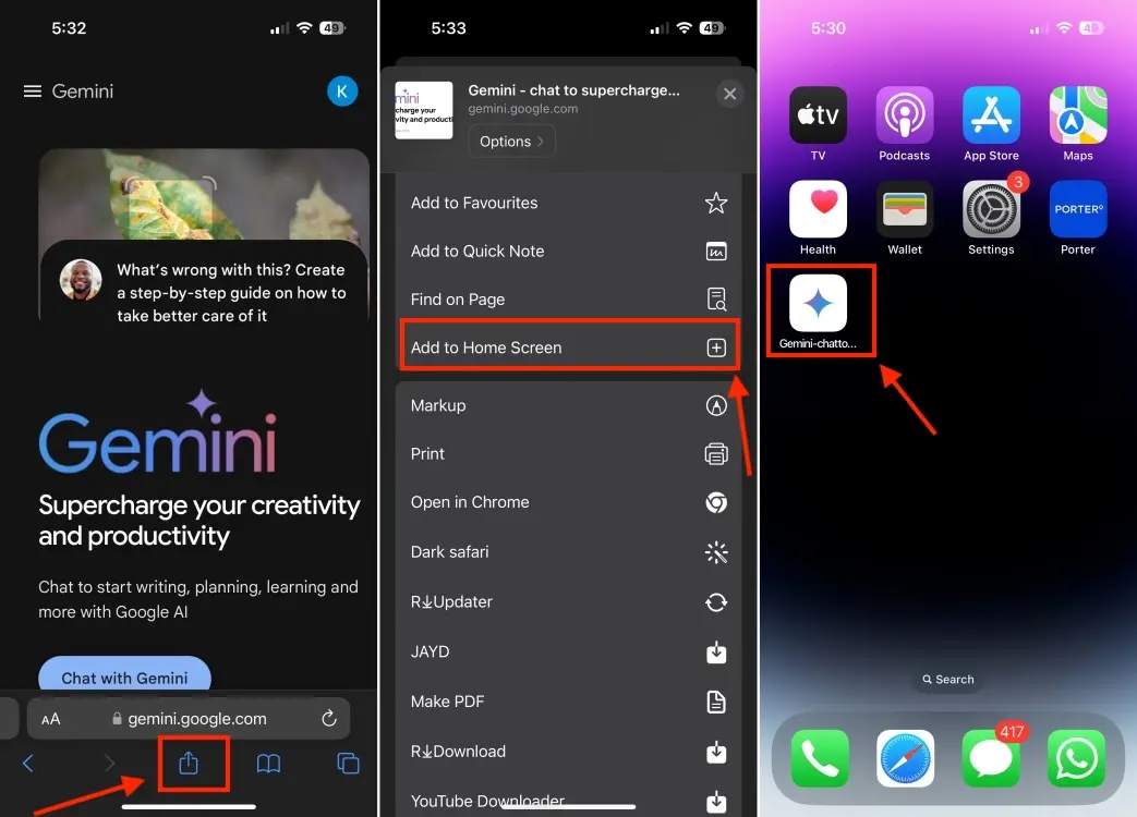 How to use Chatbot AI Gemini on iPhone Picture 6