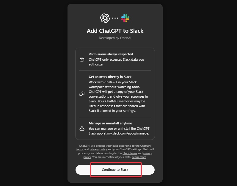 How to use ChatGPT for Slack Picture 2