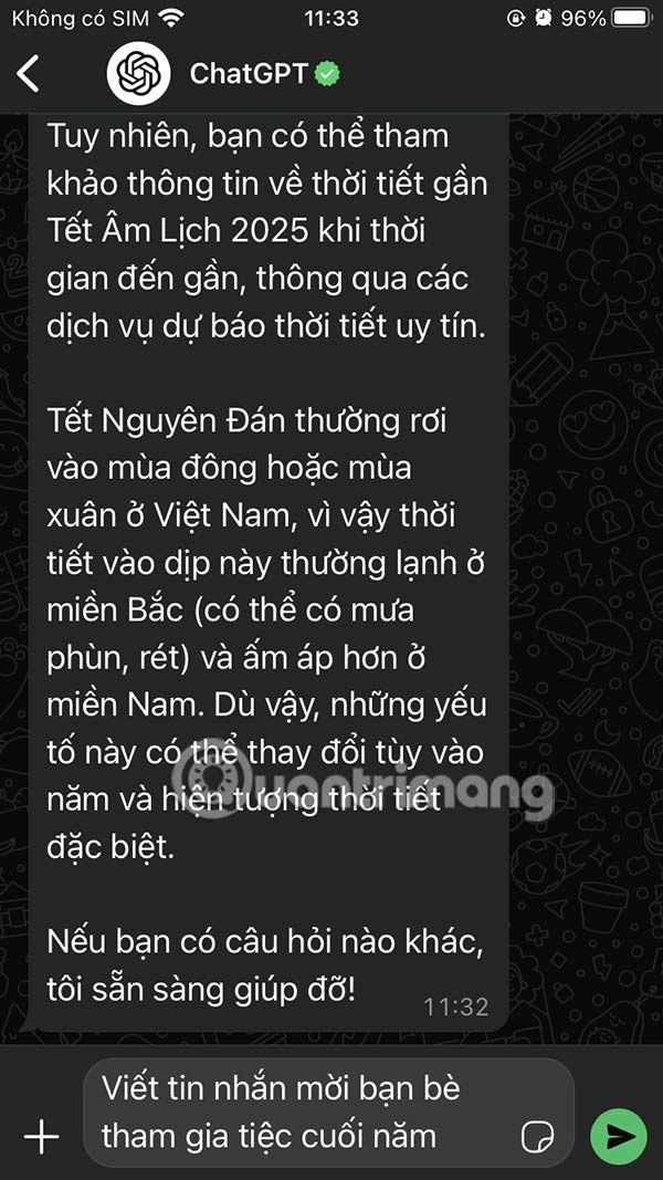 How to use ChatGPT on WhatsApp Picture 8