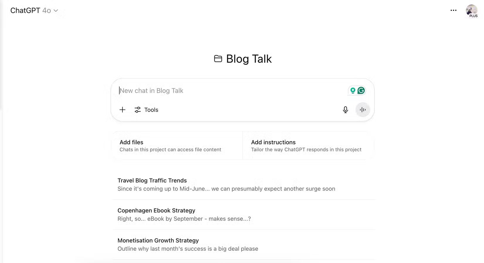 How to Use ChatGPT Projects to Increase Productivity Picture 4