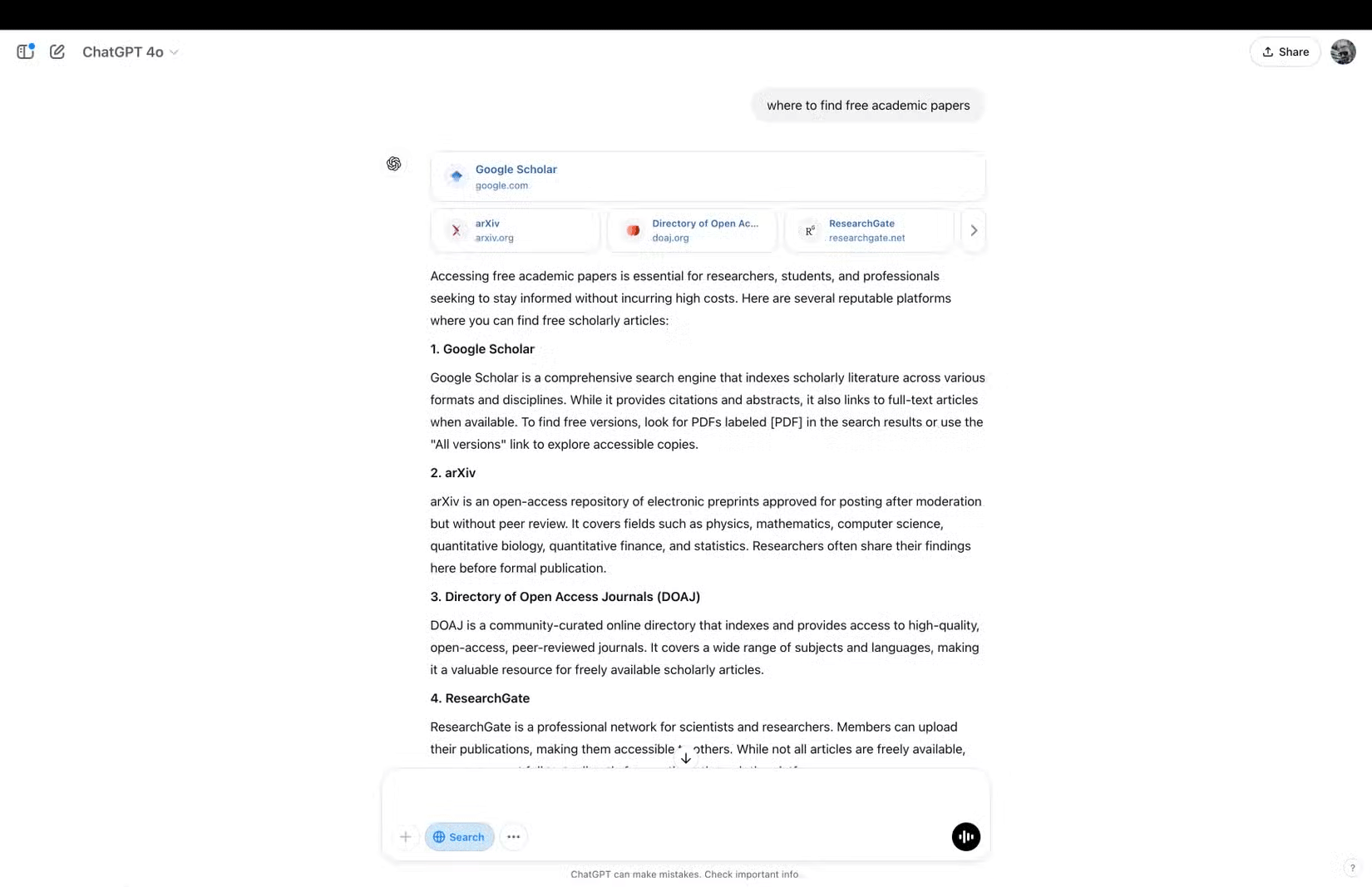 How to Use ChatGPT Search Like a Pro Picture 3