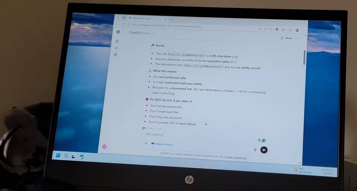 How to use ChatGPT to detect phishing scams. Picture 6