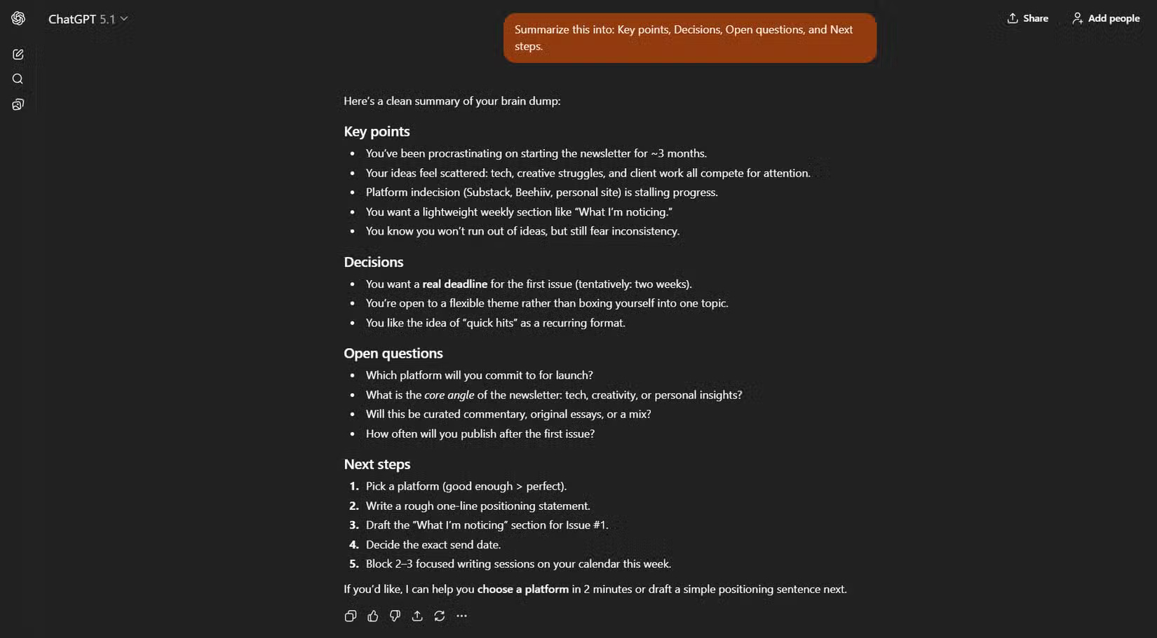 How to use ChatGPT Voice Mode to take notes Picture 4