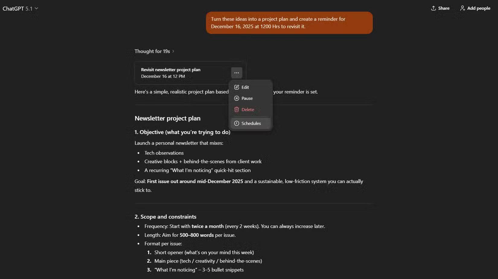 How to use ChatGPT Voice Mode to take notes Picture 5