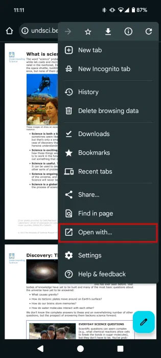How to Use Chrome to Easily View PDFs on Android Picture 3