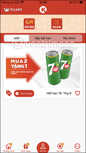 How to use Circle K's CK Club app Picture 5