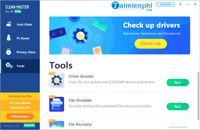 Picture 16 of How to use Clean Master on a computer