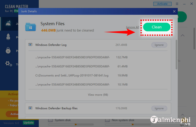 Picture 5 of How to use Clean Master on a computer