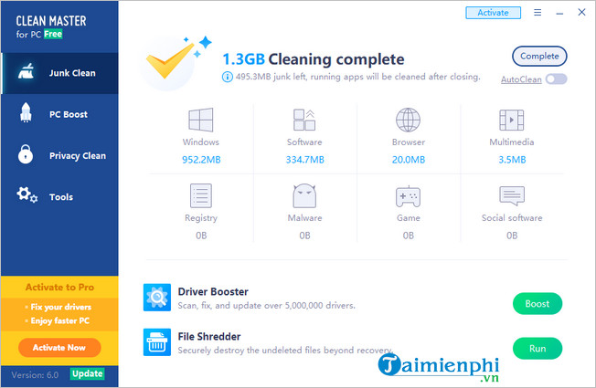 Picture 7 of How to use Clean Master on a computer