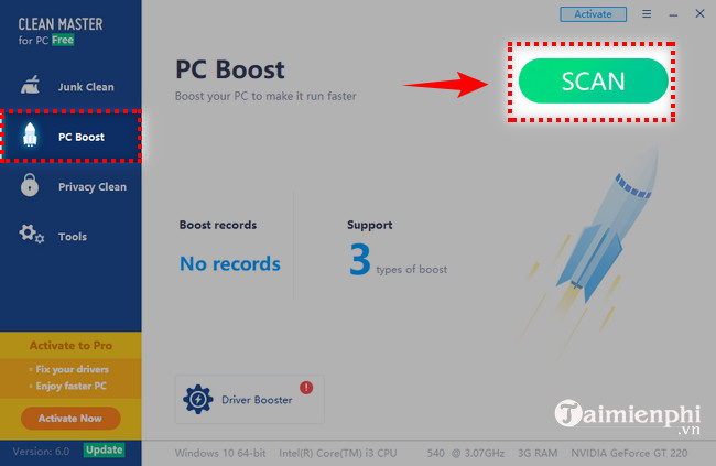 Picture 8 of How to use Clean Master on a computer