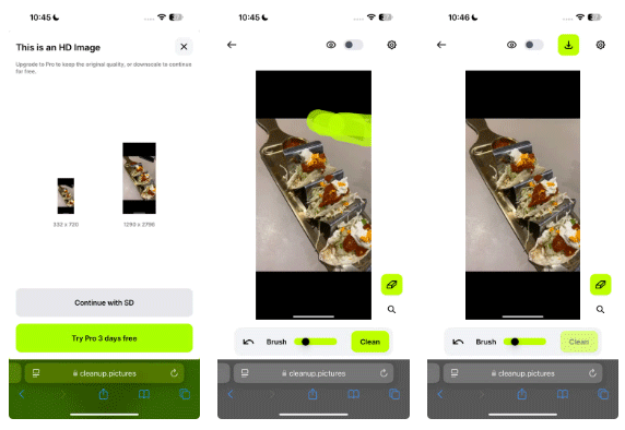 How to use Clean Up feature on old iPhone Picture 2