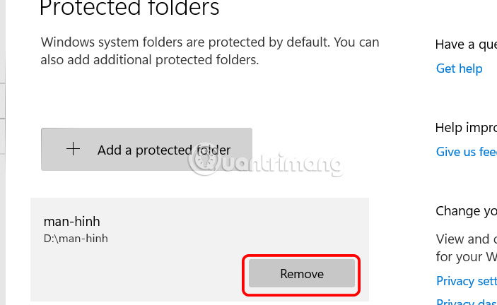 How to use Controlled Folder Access to protect Windows data Picture 8
