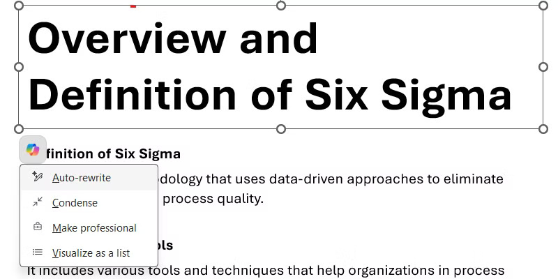 How to use Copilot to create a presentation from notes Picture 6